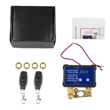 1PCS 12V 240A New Remote Battery Disconnect Switch auto kill switch kit