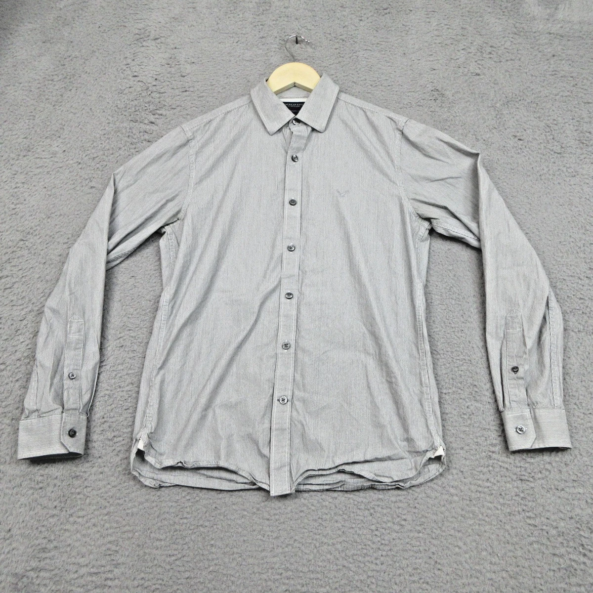eagle men's dress shirts slim fit Michael Kors Men`s Slim Fit Button Down Cotton Dress Shirt