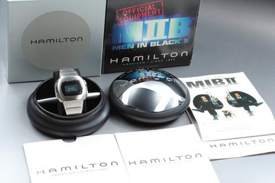 FULL SET Hamilton Pulsar Men in Black II H121138911 Digital Watch JAPAN Limited