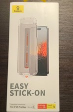 Baseus iPhone 15 Pro Max Easy Stick On Privac...