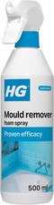 HG Mould Remover Foam Spray 500ml - Black Mould & Mildew Cleaner for Bathrooms & 21.08 per litre