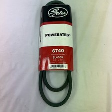 Gates 6740 PoweRated V-Belt Heavy Duty Clutching Green Belt Universal Fit