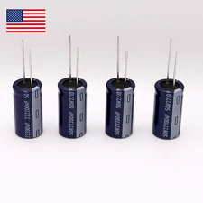 2200uF 50V ±20% Electrolytic Radial Lead Capacitor  (4Pieces) the Best Quality 