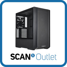 Lian Li LANCOOL 216 Black Mid Tower Tempered Glass PC Gaming Case