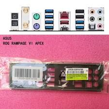 For Asus ROG RAMPAGE VI APEX Shield IO I/O Rear Baffle Backplate Motherboard