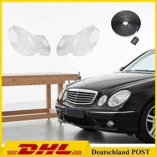 Klar Streuscheibe Gehäuse Scheinwerferglas für Mercedes Benz E Klasse W211 02-08