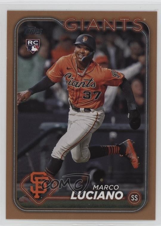 2024 Topps Series 1 Gold 108/2024 Marco Luciano #232 Rookie RC 0kz8