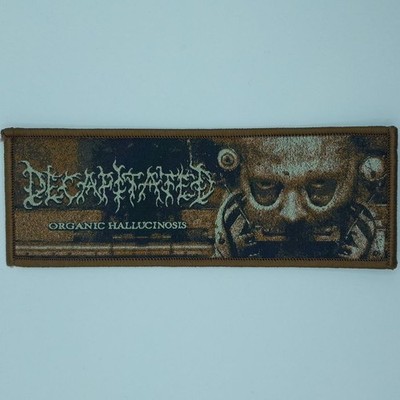 DECAPITATED - Organic Hallucinosis - (Dark Brown Border) Stripe Patch