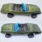 Hot Wheels Redline HK 68 Olive Custom Firebird Tan Interior Read Car Opened