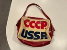 original "1979" CCCP USSR hockey team TRAVEL BAG..MIRACLE ON ICE YEAR (1980)