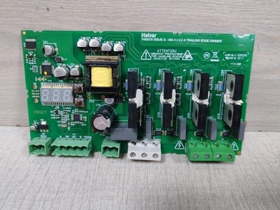 HELVAR 7490078 ISSUE G-454 4x2.2A TRAILING EDGE DIMMER BOARD FOR HELVAR 454