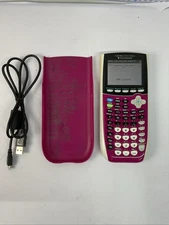 Texas Instruments TI-84 Plus C Silver Edition Graphing Calculator - Pink