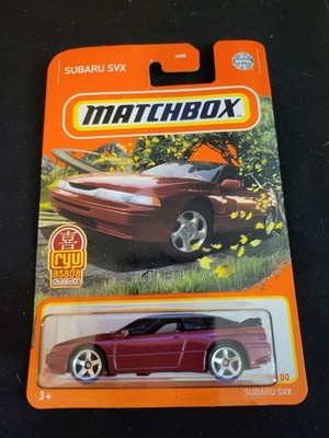 2021 MATCHBOX 88/100 SUBARU SVX Metalflake red New Near Mint