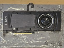 NVIDIA GeForce GTX Titan x 12GB GDDR5 EVGA Graphics Card - FULL WORKING ORDER