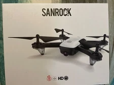 Sanrock U52 White Black Real Time FPV 1080P HD Camera Drone With Remote Control