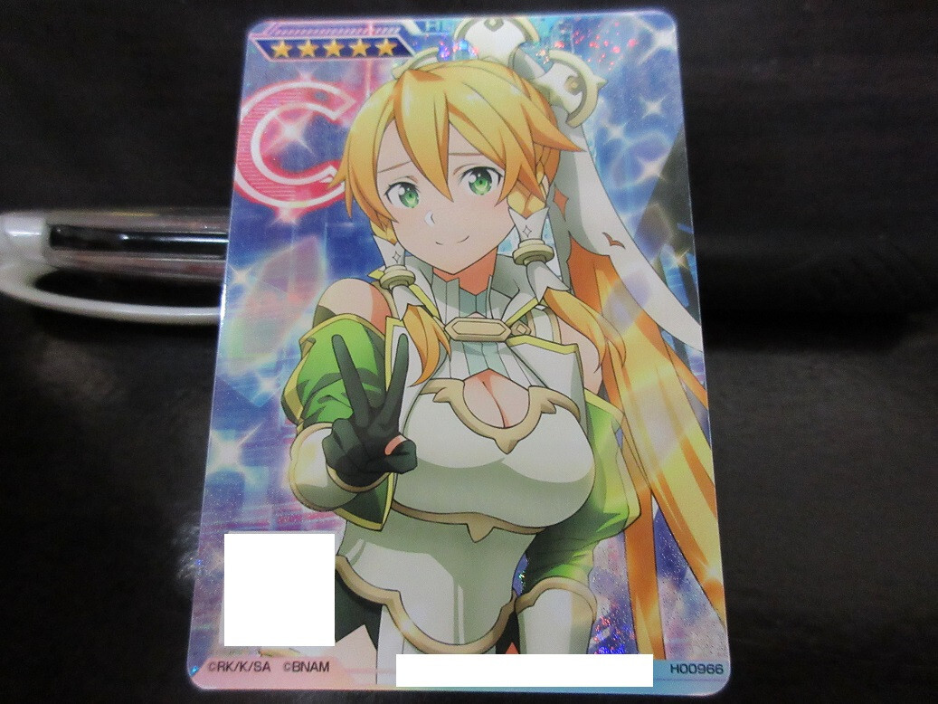 saoページ SAO Arcade Card H00966 Leafa FOIL Sword Art Online SAOAC | eBay