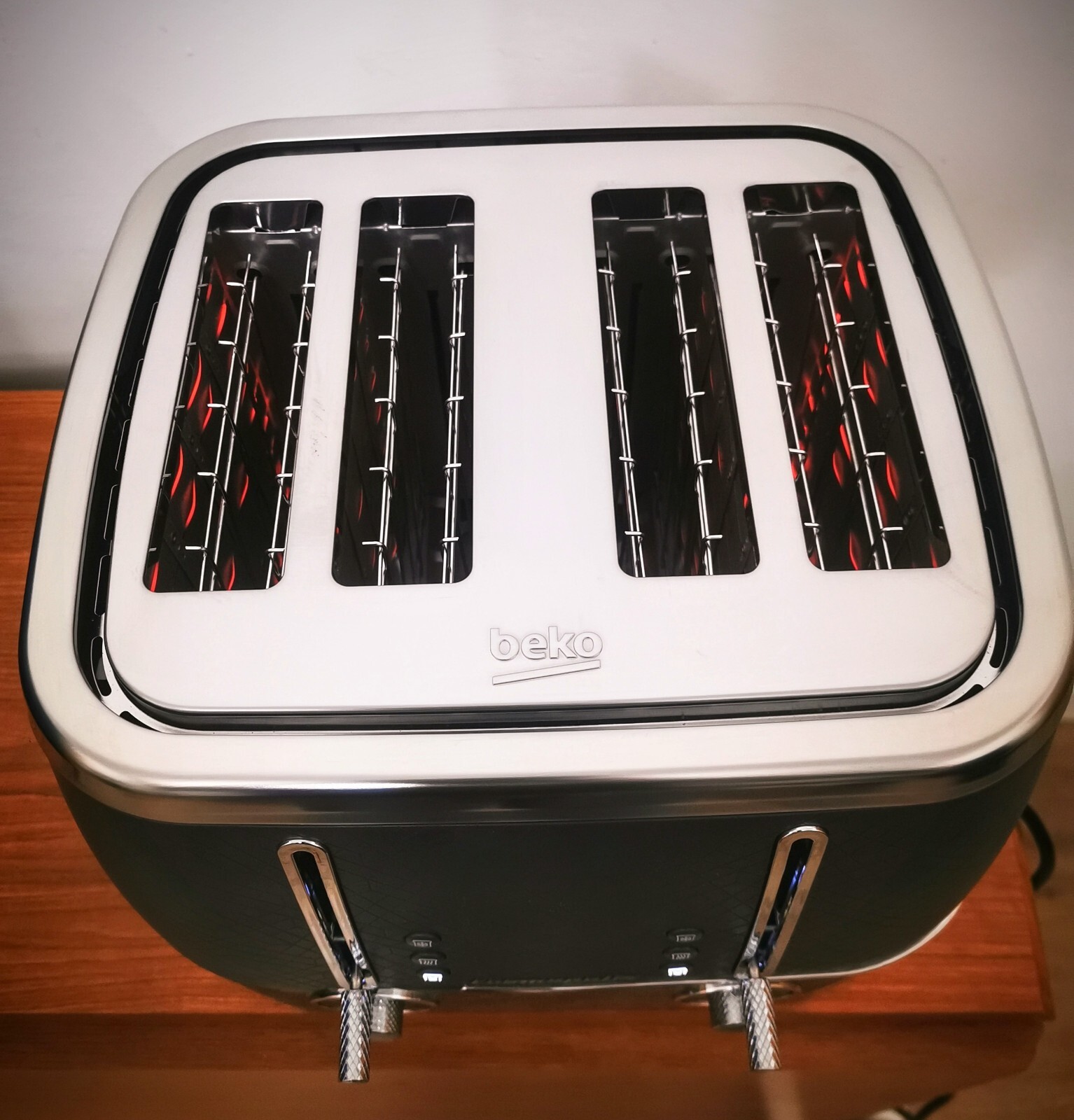 BEKO Cosmopolis TAM8402G 4 Slice Toaster Granite (10889/A6B8) eBay