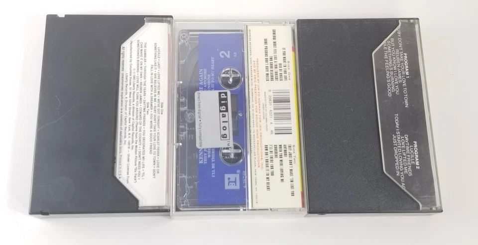 Kenny Rogers 3 Cassette Tape Lot, Greatest Hits, Back Home Again, 10 Years, GR8 Foto 2 de 4