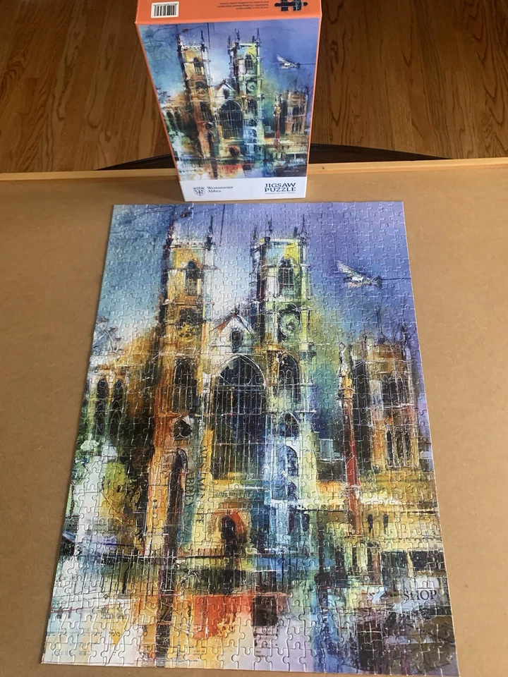 Westminster Abbey 750 Piece Jigsaw Puzzle Excellent Condition, Complete - Image 3 of 4