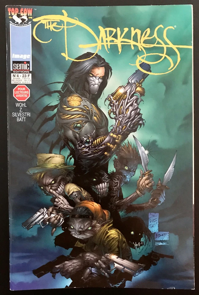 The DARKNESS N°4 ( 1998 VF Semic Editions / Image/Top Cow Comics ) TBE - Photo 1/1