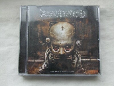 DECAPITATED-'' ORGANIC HALLUCINOSIS'' CD 1ST PRESS 2006 LIMITED EDITION DUALDISC