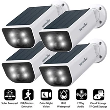 Wansview Security Camera Outdoor Wireless Solar PIR Detection Color Night Vision