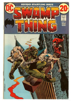 SWAMP THING #2 6.0 // 1ST FULL APPEARANCE OF DR. ANTON ARCANE DC COMICS 1973