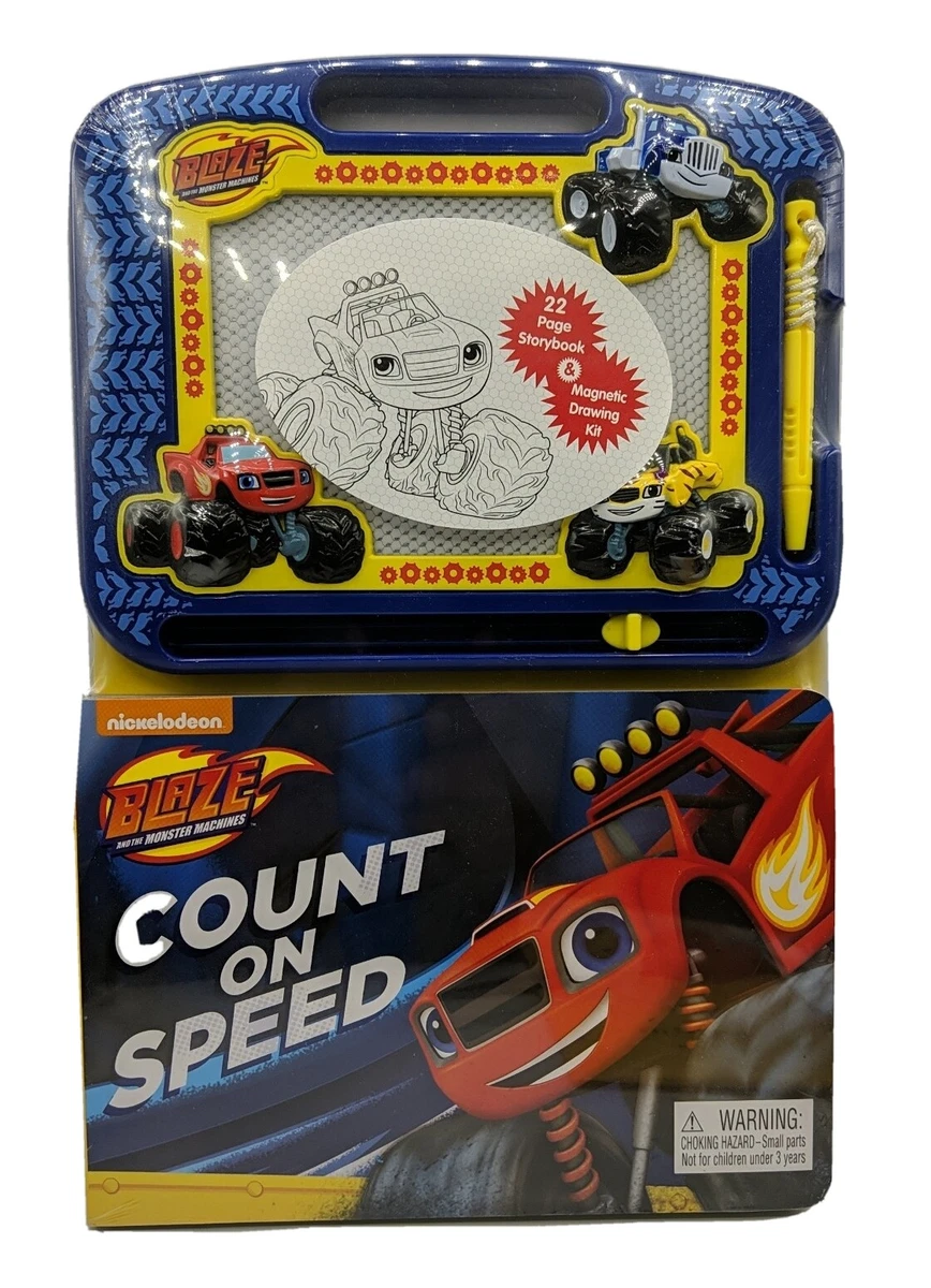 Nickelodeon Car Drawing, blaze and the monster machines 3, game