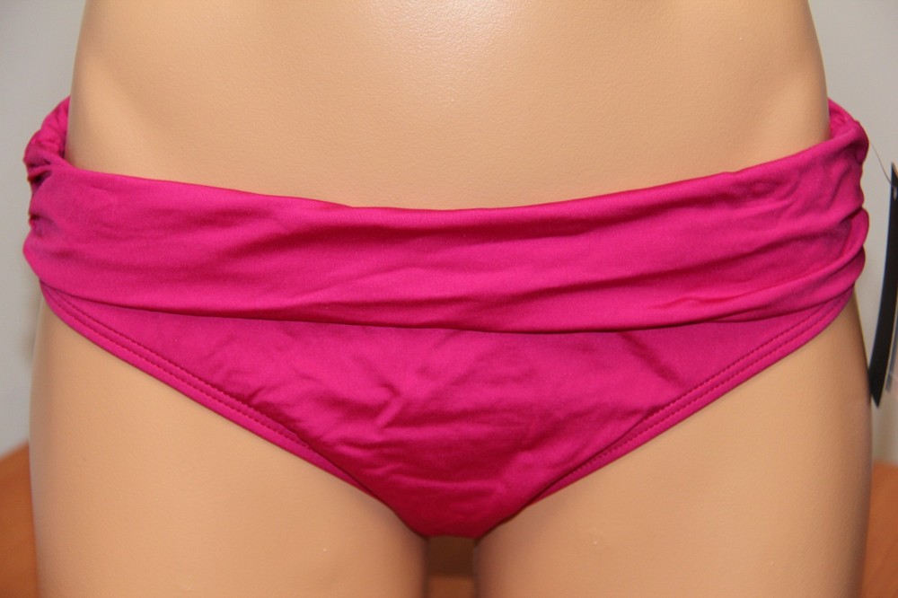 NWT Kenneth Cole Reaction Swimsuit Bikini Bottom BRY Banded