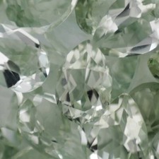 LIGHT GREEN AMETHYST 7 x 5 MM PEAR CUT 2 PIECE SET F-1495