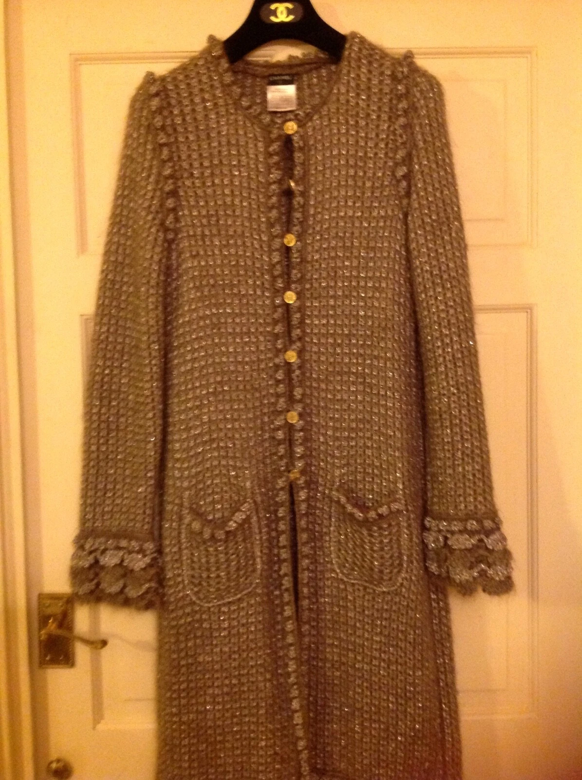 Cardigan lungo Chanel (POSTA GRATUITA UK)