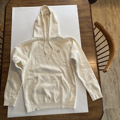 Sun Bum Hoodie Sweatshirt Cream Color Size Small