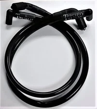 TWISTED 12mm SPARK PLUG WIRES HARLEY ELECTRA TRI-GLIDE ROAD KING STREET 09-16
