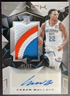 2023-24 Panini Black - Cason Wallace Rookie Jumbo Patch Autograph Silver /15 RC
