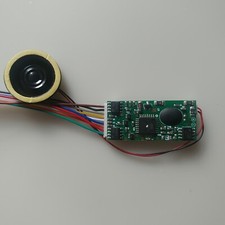 HO DCC Steam Sound Decoder with 23mm  baffled...