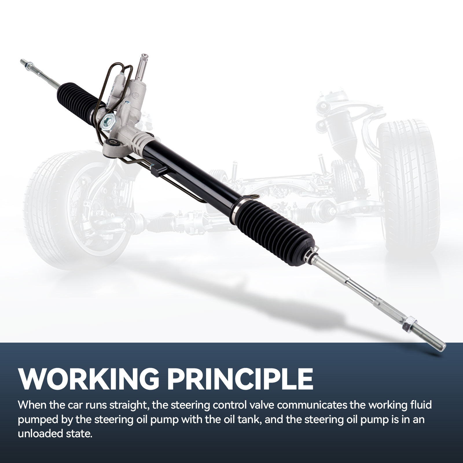 For 20082017 Subaru WRX STI 2.5L New Power Steering Rack And Pinion 26