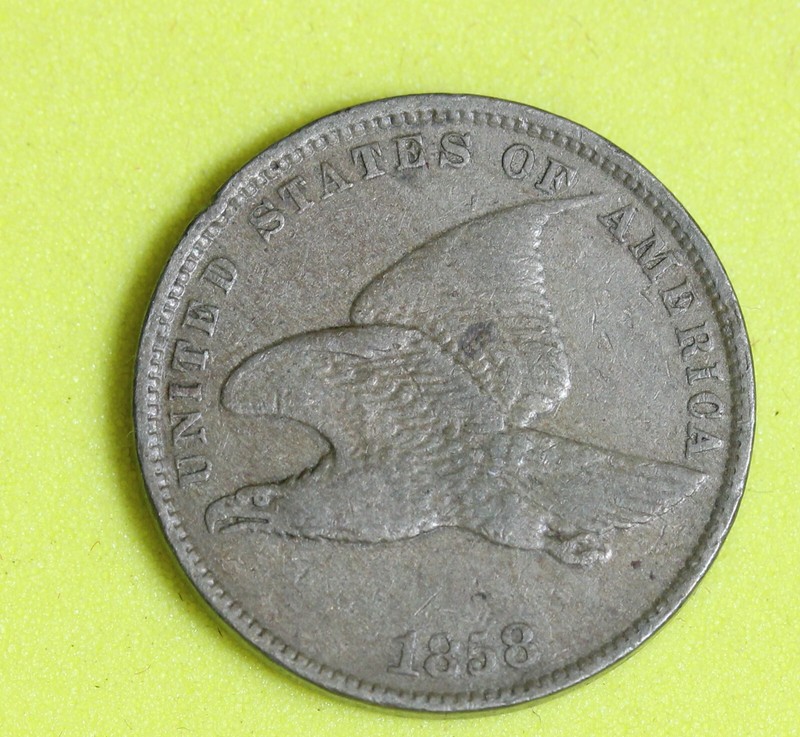 Estate Find 1858 - Flying Eagle Cent!! #K25105
