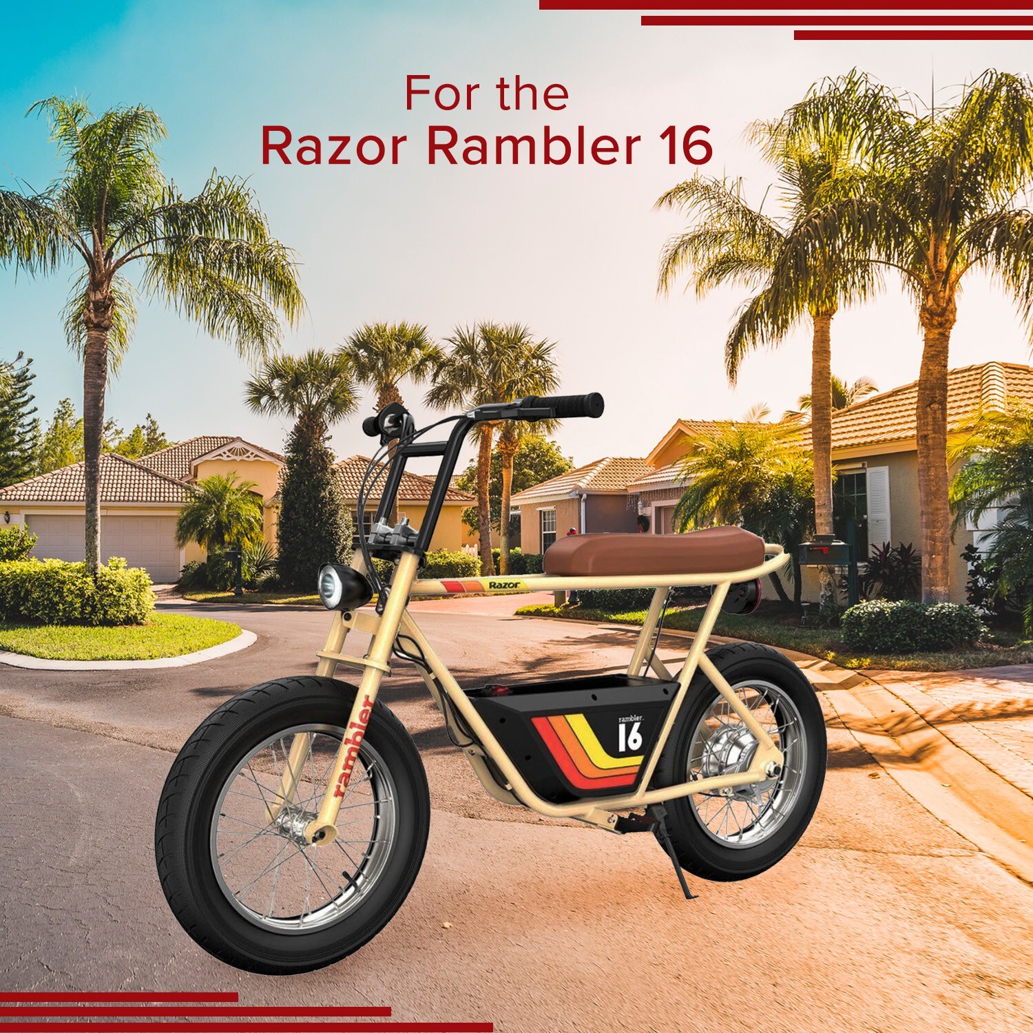 36 Volt Rechargeable Battery Pack for The Razor Rambler 16, (7 Ah, with ...