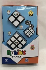 NEW Spin Master Games Rubik's Family Pack Of 3 Cube Games