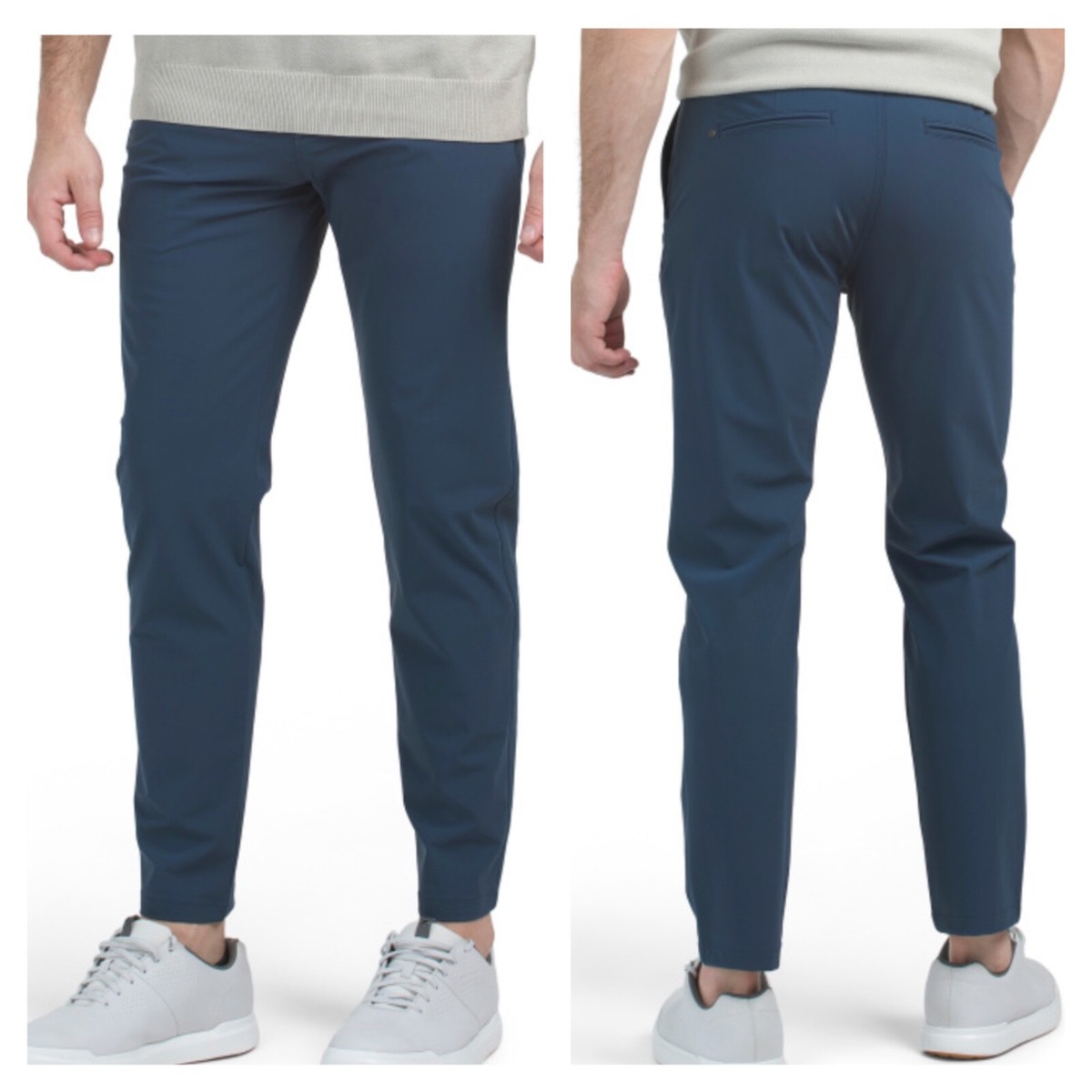 Greyson Montauk Golf Pants Trousers 40 x 30 Eel Blue Gray NEW $148