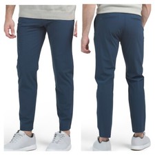 Greyson Montauk Golf Pants Trousers 34 x 30 Eel Blue Gray NEW 148 Stretch