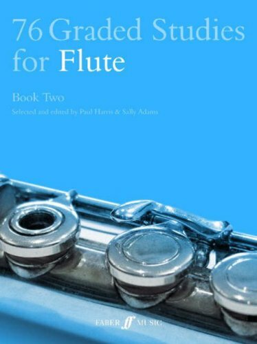 76 Graded Studies for Flute: Bk. 2 By Paul Harris, Sally Adams