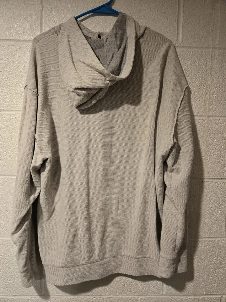 Sudadera con Capucha American Rag Beige Talla Hombre M Foto 3 de 3