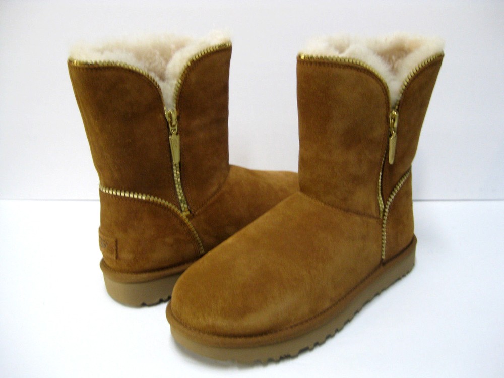 UGG FLORENCE WOMEN BOOTS SUEDE CHESTNUT US 9 / UK 7 /EU 40