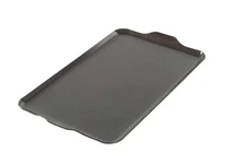 Two Burner Griddle Pan, Large Non Stick Surface, Black