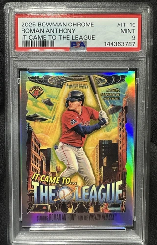 Roman Anthony 2025 Bowman Chrome It Came To The League #IT-19 RC PSA 9