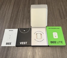 NEW Open Box Soccer Bee Lite GPS Sports Activity Tracker + Medium Vest