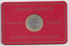Vatican City Pope John Paul II  1000 Lire (735)