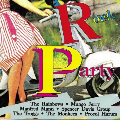 Rock Party - Various - 1992 -  Los Bravos, Searchers Rainbows.. - Musik CD - 
