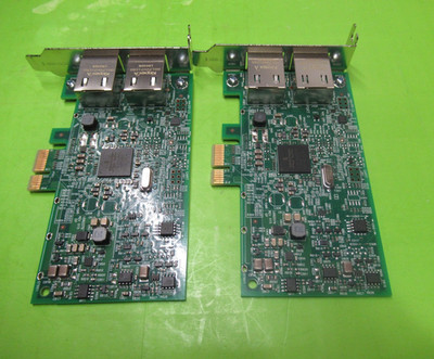 Lot of 2 Dell Broadcom  5720  N27204 Dual Port Ethernet Card 0557M9